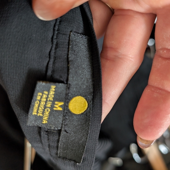 Anthropologie Black Mini Pleated Skirt Medium - Picture 5 of 5